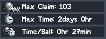 Ball Claim Time