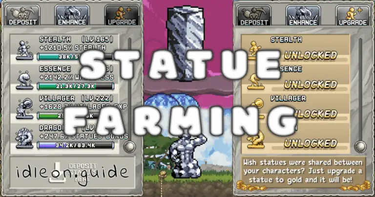 Statue Farming Featured Image